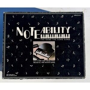 Noteability: The Name the Song Game by Tiger Games, released in 1990